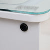 Wall Mounted LED Bathroom Mirror Cabinet with Light/Shaver Socket/Clock/Sensor