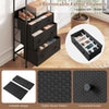 Heavy-duty Clothing Stand Dresser with Anti-toppling Devices-Black