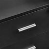 Mobile 3 Drawer Filing Cabinets Printer Stand Pedestal Lockable Office Cabinet