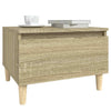 Side Tables 2 pcs Sonoma Oak 50x46x35 cm Engineered WoodNew