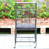Metal Bird Cage Budgie Finch Canary Parakeet Cockatiel Parrot Cage Open Top Play