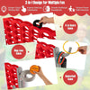 Giant 4 in a Row Game Jumbo Connect 4 Games w/42 Rings Basketball Hoop-Grey