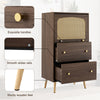 Sideboard with 2 Drawer 1 Door Storage Bookcase Cabinet Cupboard for Living Room