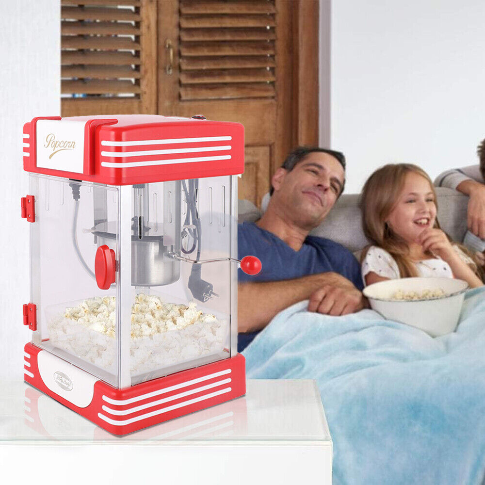 Professional Large Retro Carnival Popcorn Maker Machine Hot Air Tabletop Popper