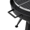 580*710mm Round Fire Pit BBQ Wood Burning Charcoal Grill Party Barbeque Camping