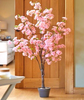5ft Artificial Cherry Blossom Tree Potted Outdoor Garden Decor Home Pink Large