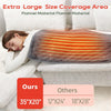 Focbeo 35" X 20" Heat Pad for Back Pain Relief, Extra Large Electric Heating Pad