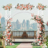 Heavy Duty Metal Garden Arch Path Wedding Rose Pergola Archway Flowers Climbing
