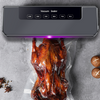 Dry Moist Automatic Vacuum Sealer Sealing Machine + Cutter Food Bag UK