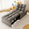 Sofa Bed,Sleeper Chair Bed with Adjustable Backrest, Pull Out Chaise Lounge UK