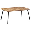 Dining Table Kitchen Dinner Room Solid Wood Teak