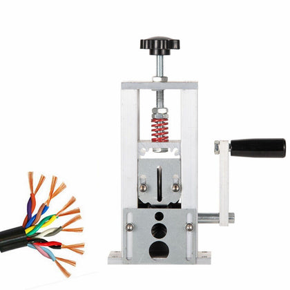 1-20MM Manual Wire Stripping Machine Copper Peel Stripper Metal Cable Cutter UK