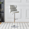Set of 2/4/6 Velvet Bar Stools for Breakfast Kitchen Comtemporary Barstool Chair