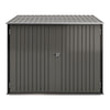 Garden Garage Storage Shed Steel Frame Storage Bike Tools Shed 4 Bicycle Spaces