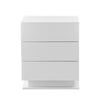 Multi-type Modern High Gloss Bedside Table Storage Drawer Nightstand Cabinet LED