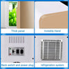 10L Electric Mini Fridge, Portable Small Cooler for Bedroom, Office, Ice Box