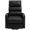 Recliner Chair Heated Electric PU Leather 8Point Massage Sofa Armchair W/ Remote