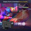 4K Smart Projector HD 5G WiFi Bluetooth HDMI USB Android LED Office Home Theater