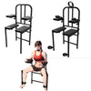 Adjustable BDSM Bondage Chair w/Restraints|Heavy Duty Adult Love Chair|Discreet