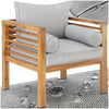 Garden Furniture Chairs Chair Cushions Directors Seat Outdoor Armchair Cushion