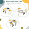 Kids Table and Chairs Set Childrens Furniture Activity Play and Building Bricks