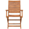 Folding Garden Chairs 6 pcs 57x66x95 Solid Wood Acacia Q7C3