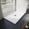 Anti-slip Texture Shower Tray Bathroom SMC Rectangle Enclosure Base Center Waste