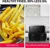 10L Air Fryer 12-in-1 Dual Airfryer Digital Healthy Cooker with Nonstick Basket
