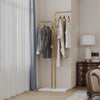 Double-pole Garment Coat Rack Stand Hall Tree Branch Clothes Rail Hanger Door UK