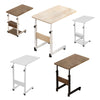 Wooden Notebook Laptop Computer Portable Table Rolling Castor Mobility Aid Table