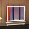 FENCHILIN Hollywood Vanity Mirror with Strip Light Table Wall-Mounted Light Up