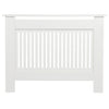 Small Medium Large Radiator Cover Vertical Slatted Grill Wooden Heating Cabinet