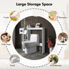 Over The Toilet Storage Cabinet Multifunctional Storage Rack w/Adjustable Shelve