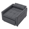 Convertible 3-in-1 Folding Sofa Bed Pull Out Sleeper Chair Bed Single Armchair