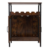 Retro Storage Cabinet Sideboard and Buffet Table with Wine Holder Cupboard