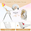 4-in-1 Baby High Chair toddler Foldable Feeding Chair w/ Removable Cushion