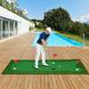 10 x 3.3 FT Golf Putting Green Indoor Outdoor Large Golf Practice Mat w/3 Holes