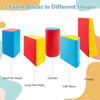 5-Pcs Climb and Crawl Activity Play Set Sliding Safe Soft Foam Playset-colorful