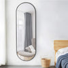 Framed Arched Mirror Wall Mounted Vanity Makeup Bedroom Glass Dressing Mirror
