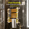 Bathroom Aluminum Electric Ladder Heated Towel Rail Warmer Thermostatic Radiator