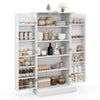Kitchen Storage Cabinet Freestanding Buffet Cupboards Sideboard with 2 doors