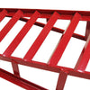 2 Ton Hydraulic Vehicle Car Ramp Jack Lift Adjustable Garage Workshop Red x 2pcs