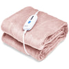 130 x 180 cm Electric Heated Blanket Soft Heating Blanket Throw 4 Heating Levels