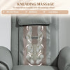 Recliner Armchair Single Padded Seat PU Leather Sofa Lounge Home Living Room