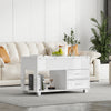 High Gloss 4 in 1 Lift Top Coffee Table Storage Dining Table Drawer Living Room