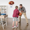 Wall Mounted Basketball Hoop Backboard Set Indoor Outdoor Basketball Rim 42cm