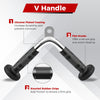 3-Piece Cable Machine Attachment Set Cable Machine Accessories Home Gym Fitness