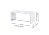 White Gloss Coffee Table Center Tables for Living Room Coffee Table Modern style