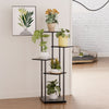 5Tier Metal Plant Display Stand Home Indoor Outdoor Garden Flower Pot Shelf Rack