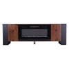 70'' TV Stand for TVs Living Room Entertainment Unit TV Cabinet Insert Fireplace